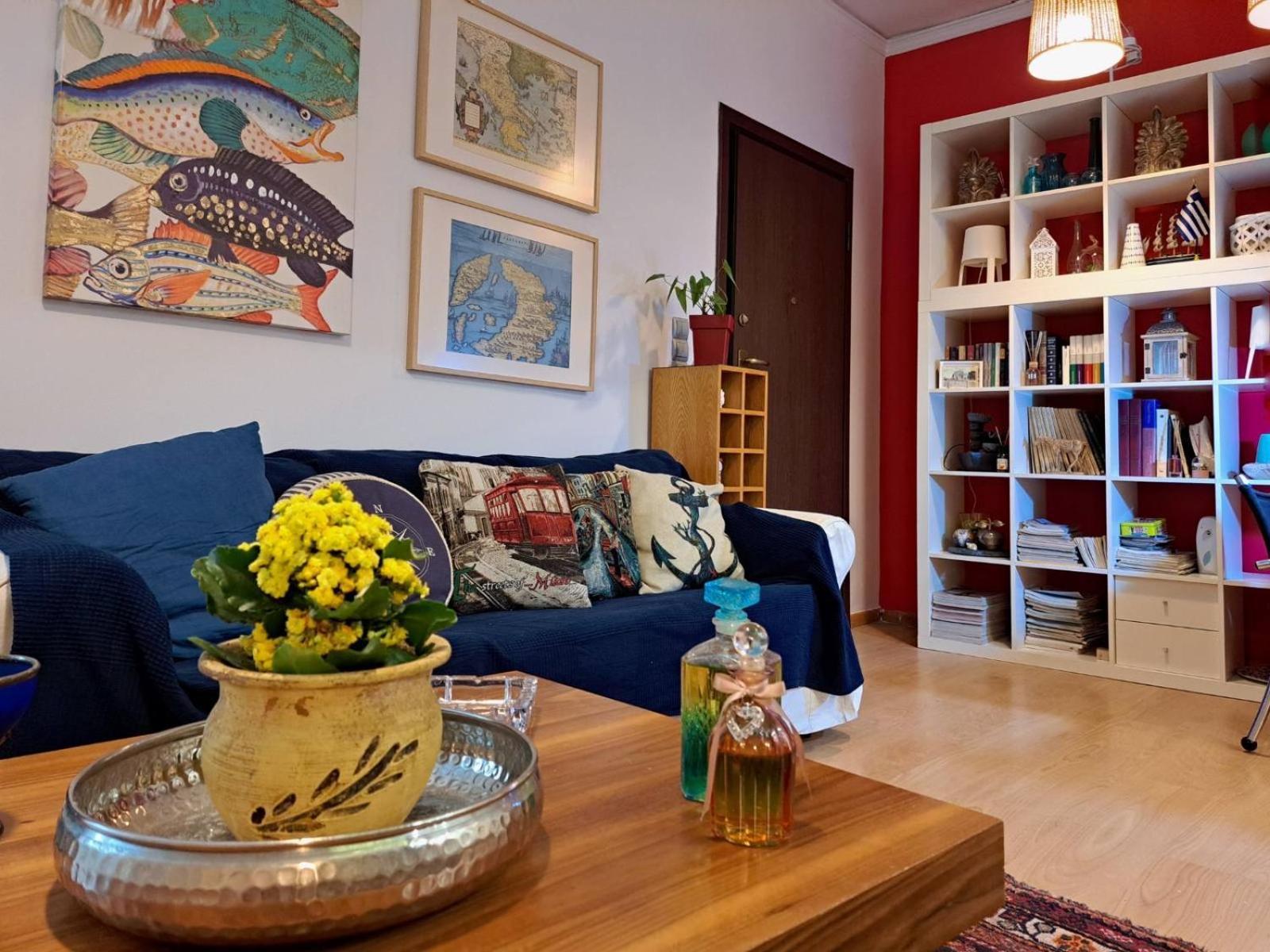 Grand Blue Suite Di Giorgio 10Min From Piraeus Port Dış mekan fotoğraf